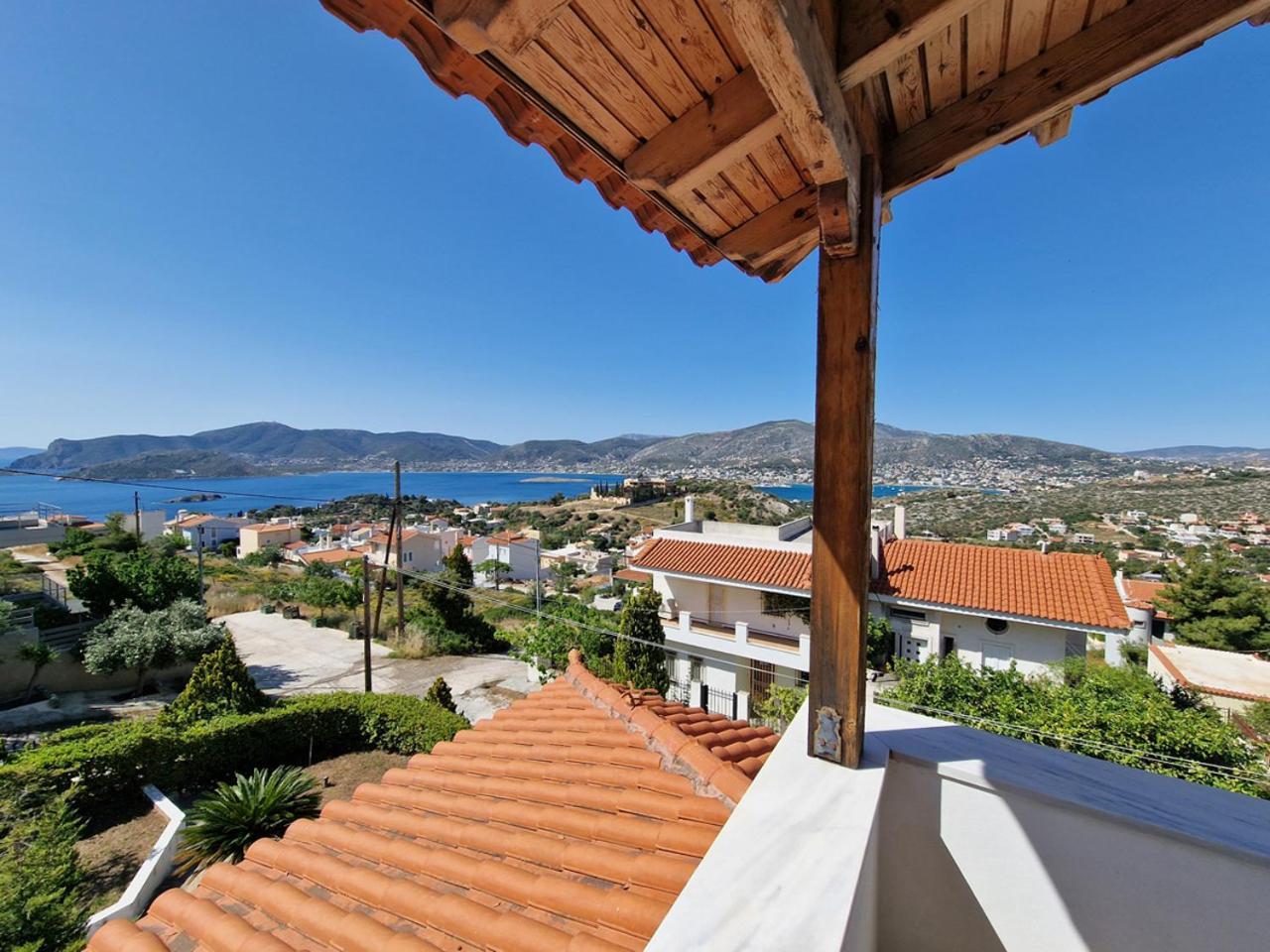 The Mirador Boutique Villa With Scenic Sea View Pórto Ráfti Exterior foto