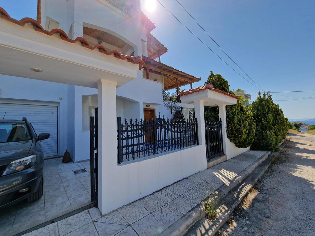 The Mirador Boutique Villa With Scenic Sea View Pórto Ráfti Exterior foto